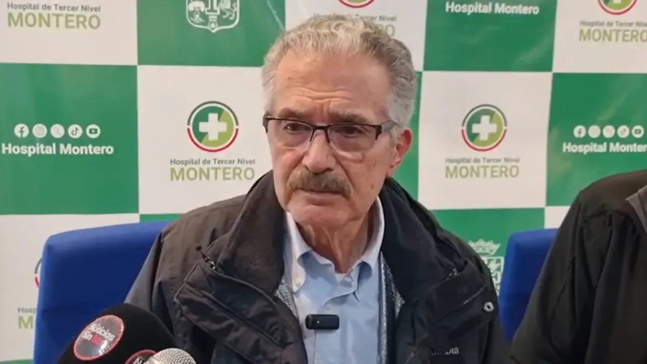 Germán Antelo niega retiro irregular de equipos del Hospital de Montero y habla de “falta de comunicación interna”