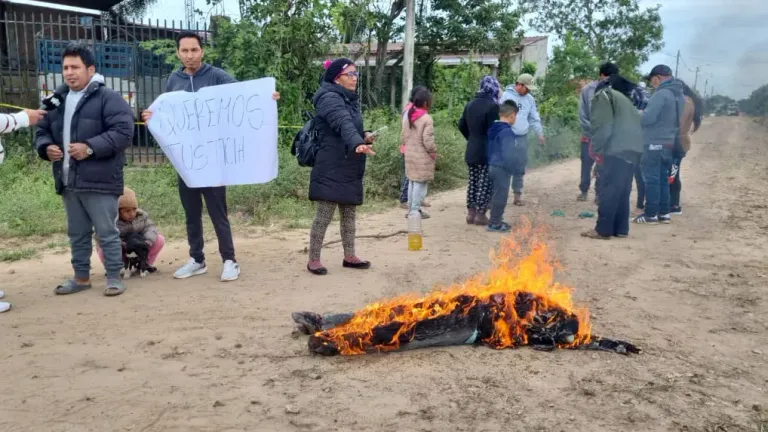 Tras el crimen de Pablo Alexis, vecinos del Distrito 5 protestan y lanzan advertencia contra la delincuencia