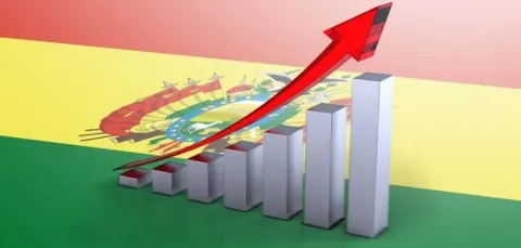 Riesgo país de Bolivia desciende a 378 puntos en seis meses de gobierno
